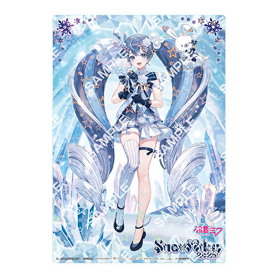 ジャンボカードダス/フラットガシャポン】初音ミク SNOW MIKU 2025