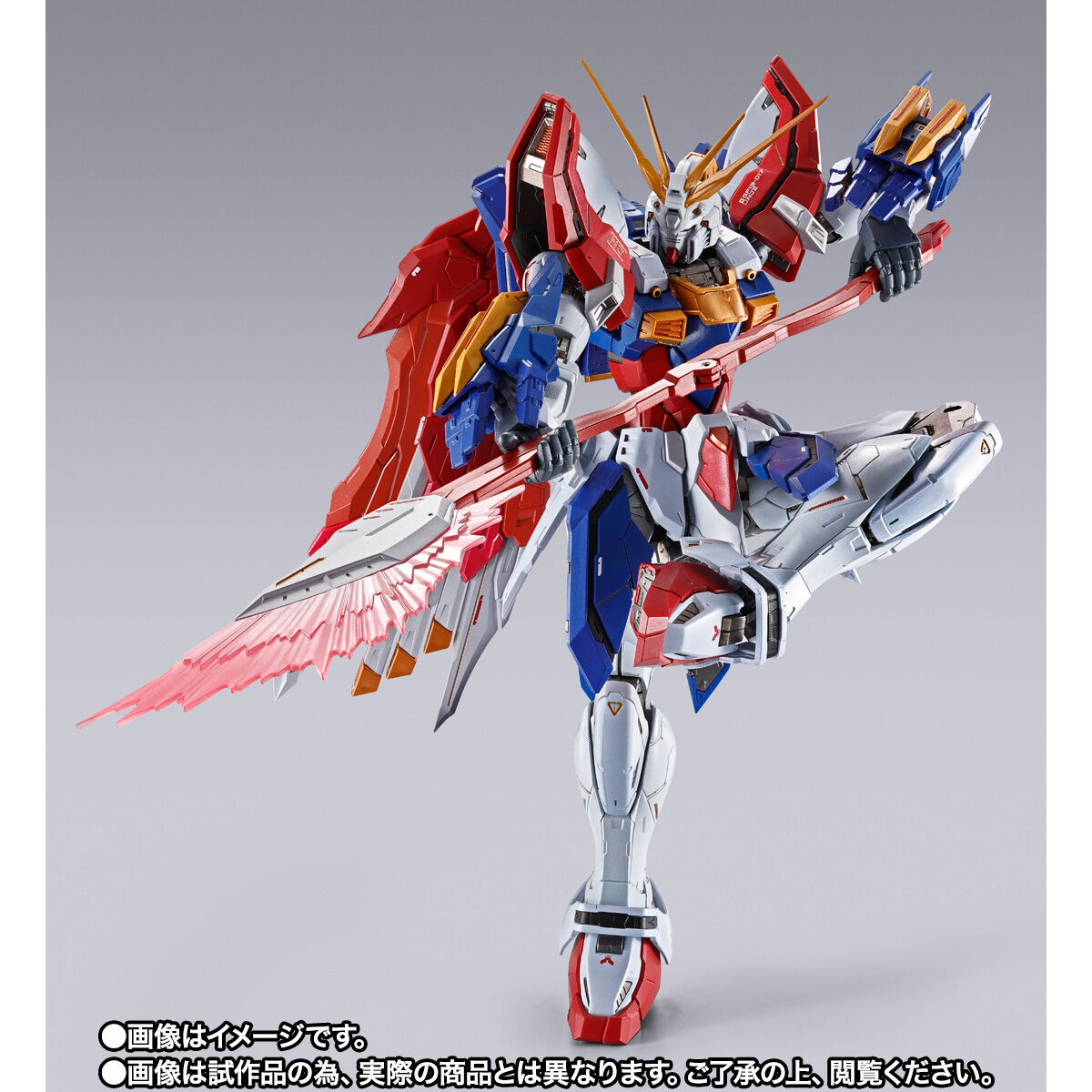 抽選販売】METAL BUILD ゴッドガンダム＆ゴッドガンダム弐（セカンド