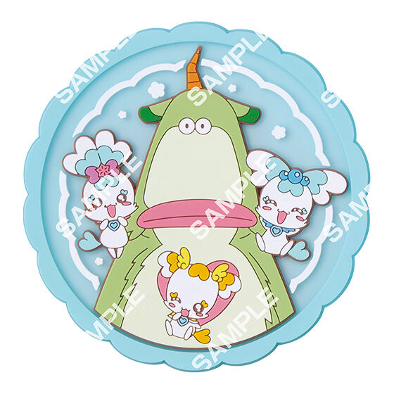 フラットガシャポン】プリキュアオールスターズ クリアラバー