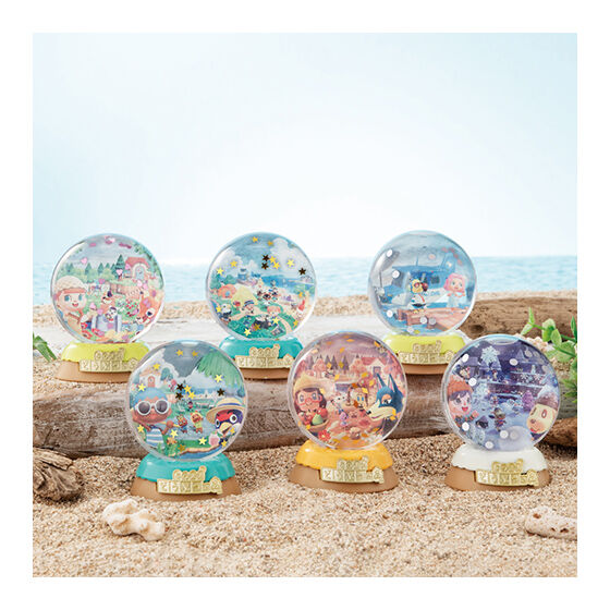 あつまれ どうぶつの森 カプセルウォータードーム｜ガシャポン