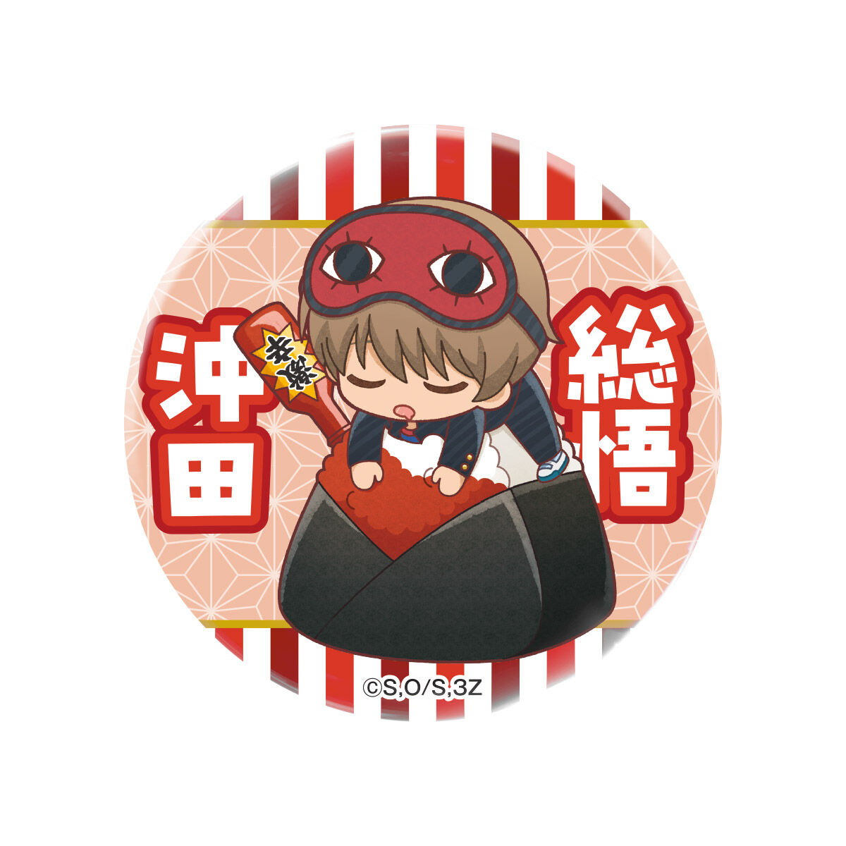 銀魂 キャラポップストア ちびキャラ缶バッジコレクション-3年Z組銀八