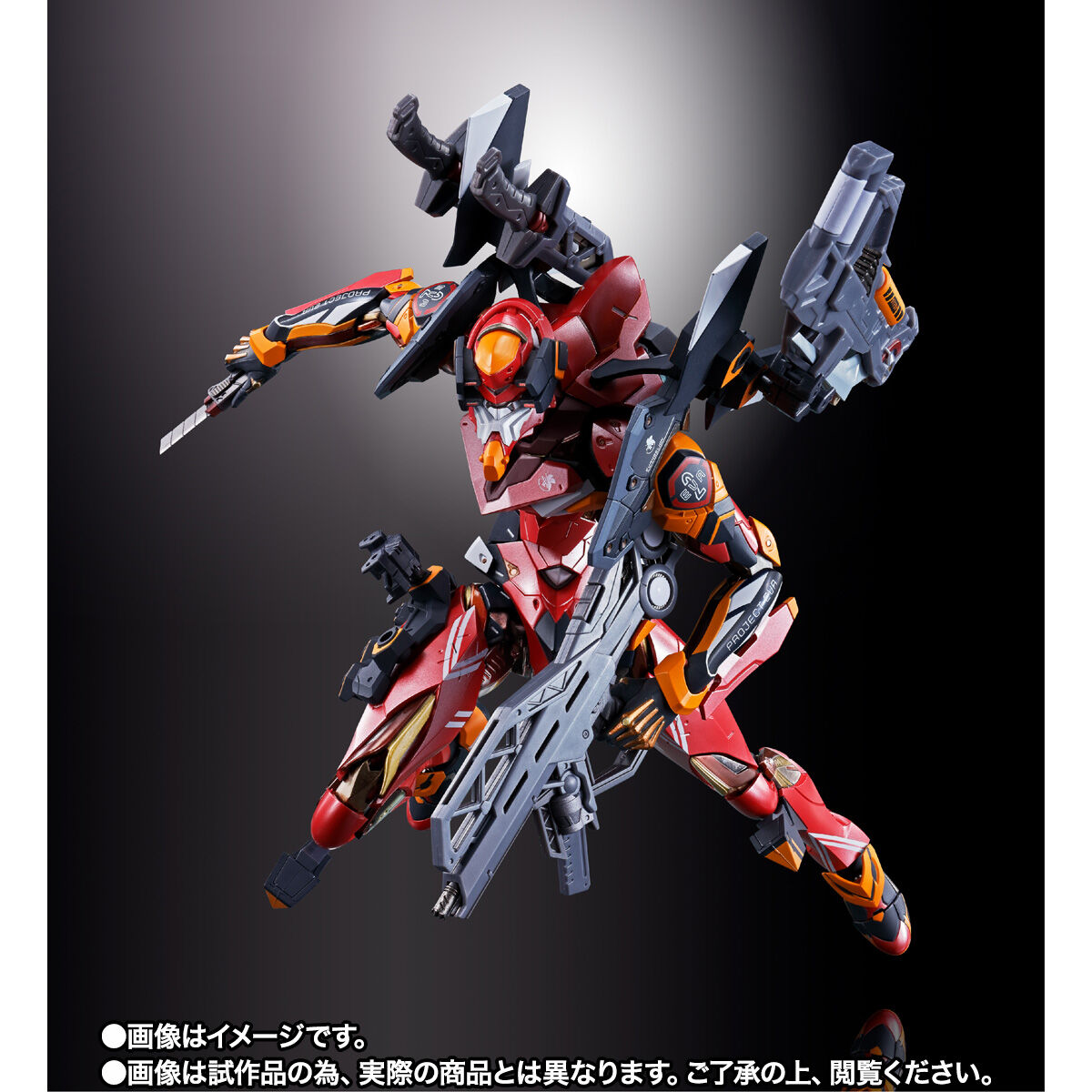 METAL BUILD エヴァンゲリオン2号機 30th with the spear of Cassius