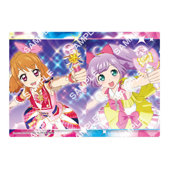 ジャンボカードダス/フラットガシャポン】アイカツ！×プリパラ クリア