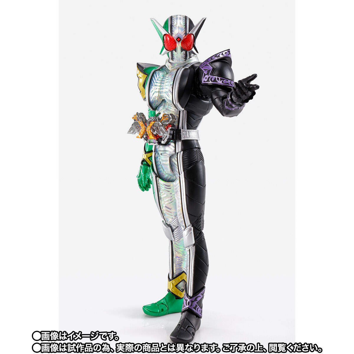 抽選販売】S.H.Figuarts（真骨彫製法） 仮面ライダーW サイクロン