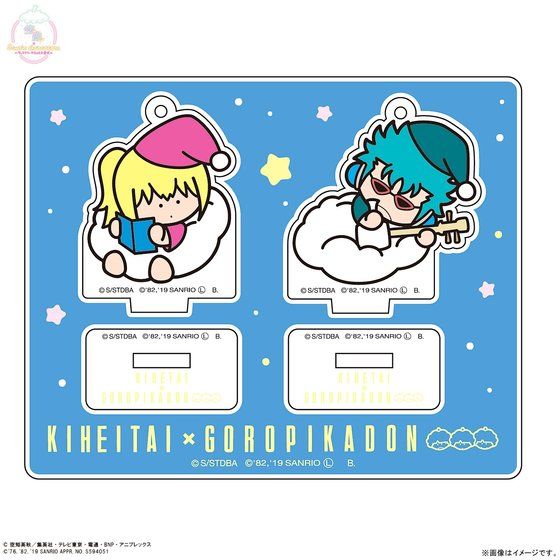 銀魂×Sanrio characters アクリルマスコットプレート第二弾 | 銀魂