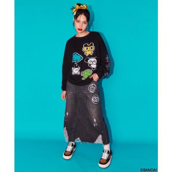 たまごっち×CANDY STRIPPER】たまごっちときゃんでぃ KNIT