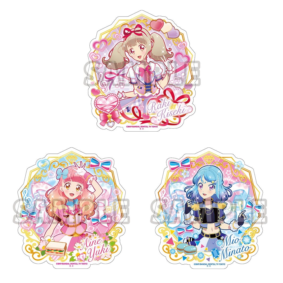 再販】オールアイカツ！ダイカットステッカー | アイカツ！シリーズ