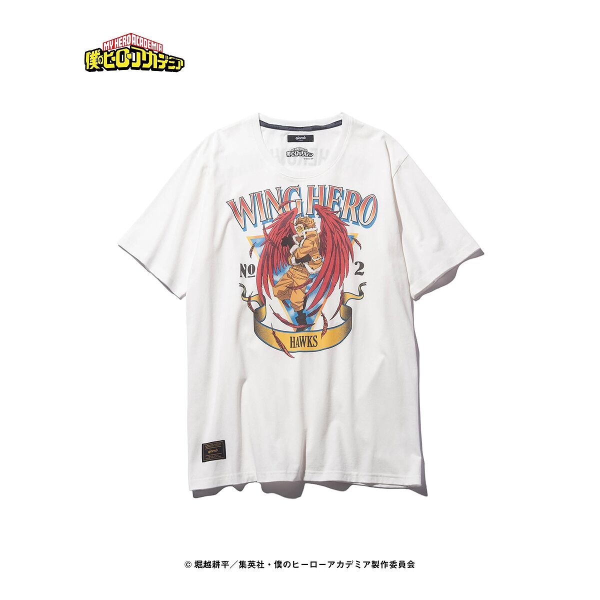 僕のヒーローアカデミア【glamb】Tシャツ ホークス | 僕のヒーロー