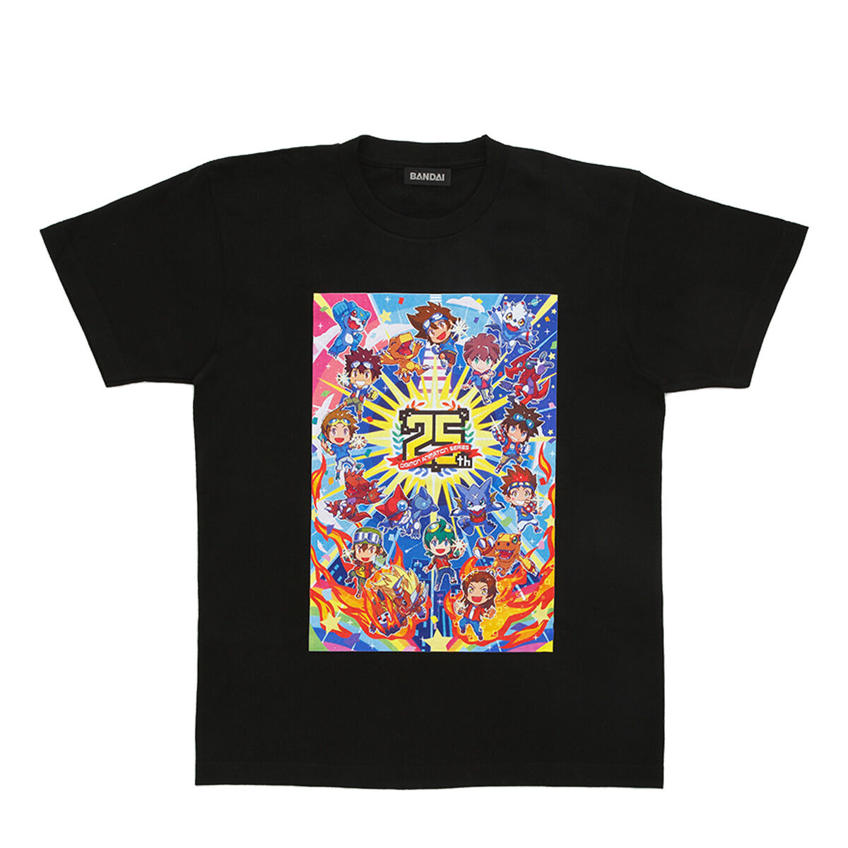 デジモンアドベンチャー25周年記念アニメシリーズTシャツ【2025年5月
