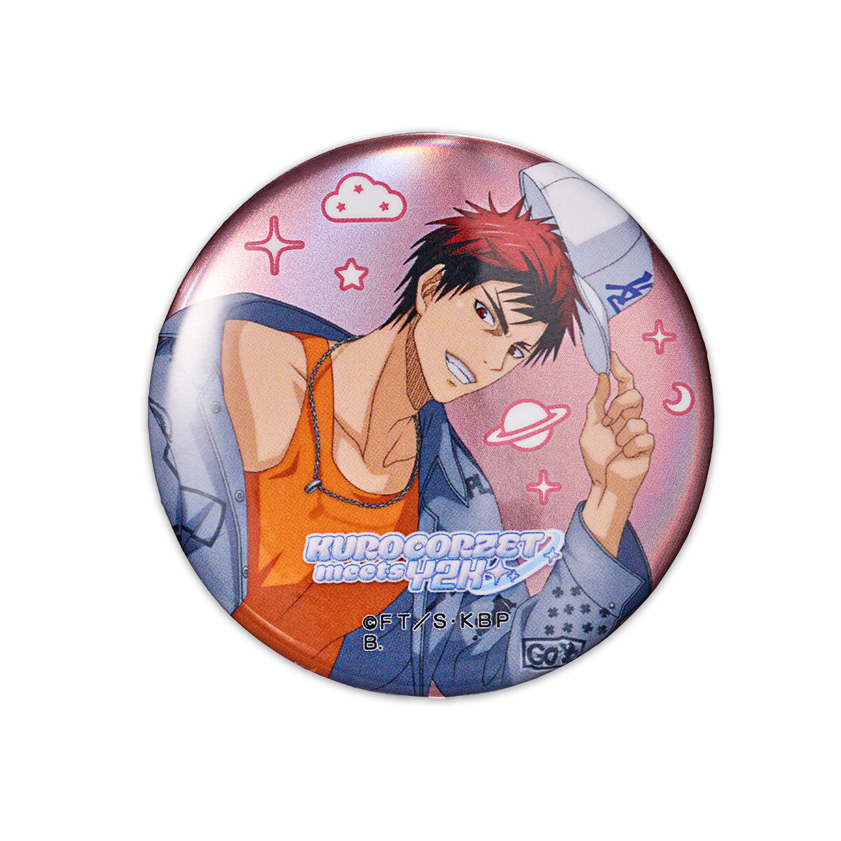 ハピクロ！】KUROCORZET meets Y2K オーロラ缶バッジ（全7種） | 黒子
