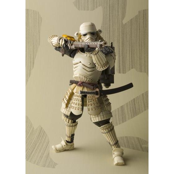 スター・ウォーズの帝国軍兵“サンドトルーパー”を日本風の鉄砲足軽Ver