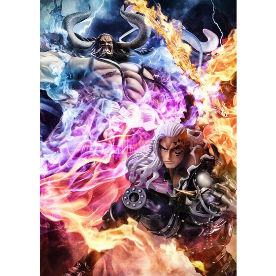 ワンピース」より、百獣海賊団 大看板 “火災のキング”を迫力の約32cmで