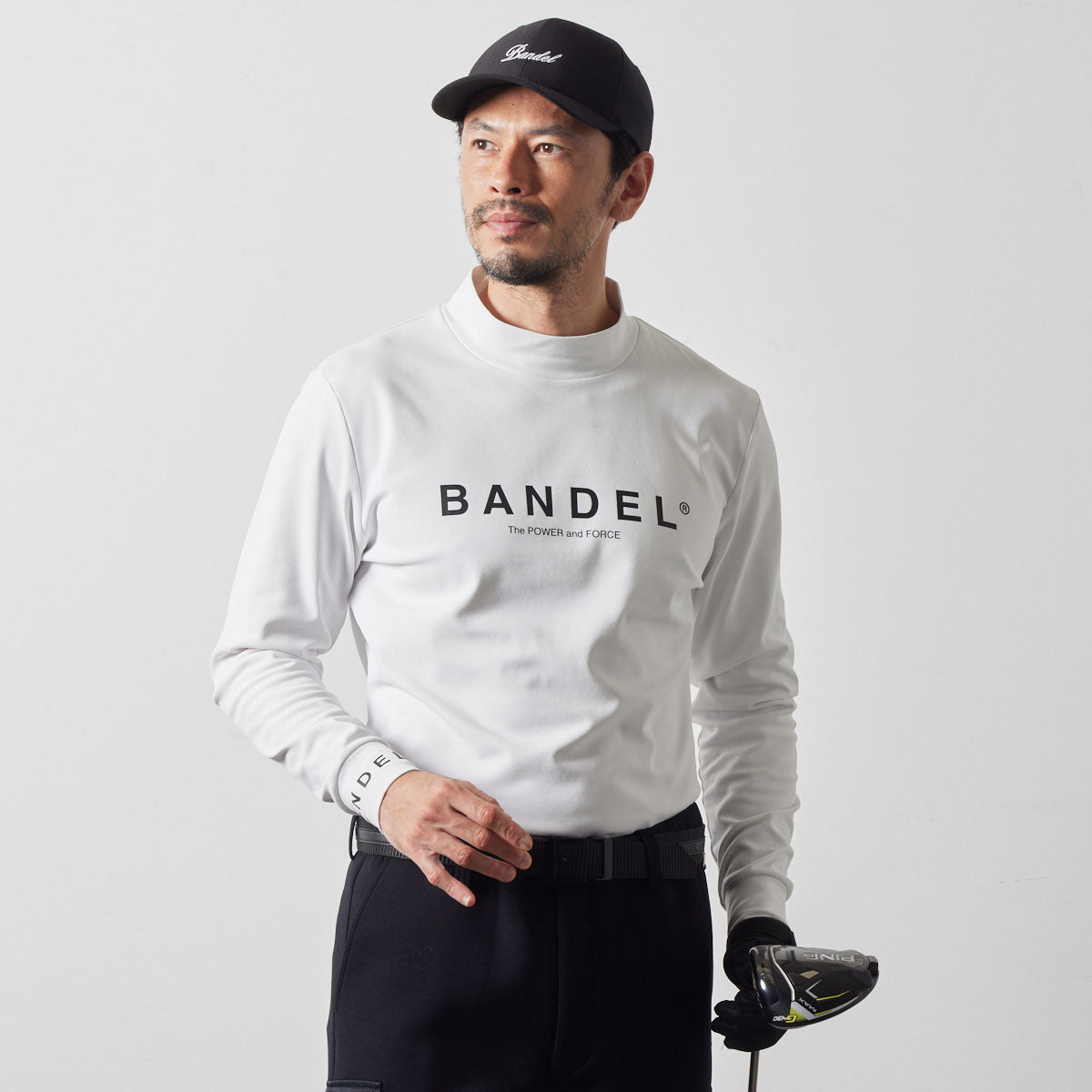 BASIC LOGO L/S MOCK NECK SHIRTS – BANDEL®︎｜公式オンラインストア