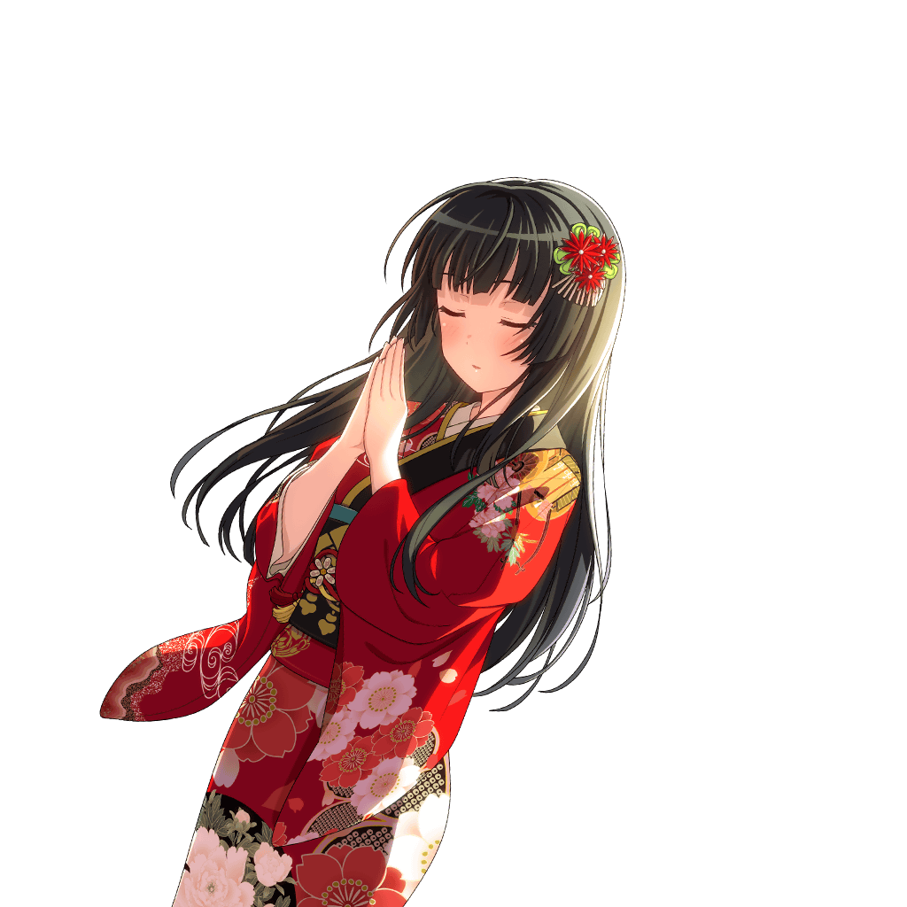 かわいい晴れ着] 白金 燐子 | バンドリ！ ガールズバンドパーティ！DB