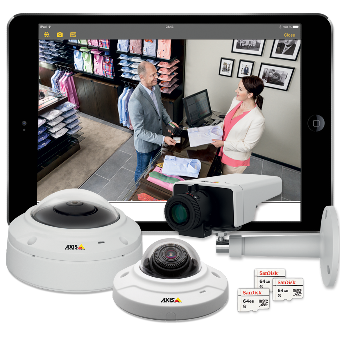 Axis「4K Ultra HD」830万画素！超高精細映像 IPカメラ | 沖縄 | 防犯