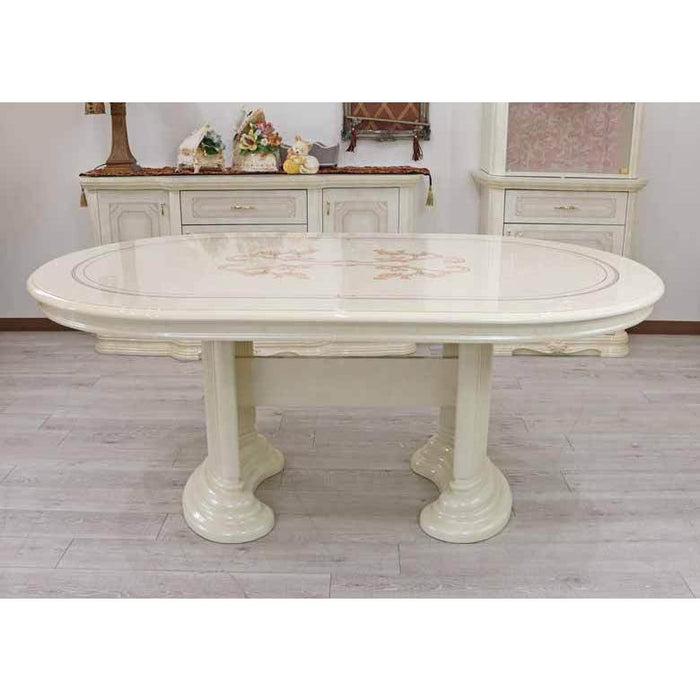 サルタレッリ フローレンス ダイニングテーブル 175cm アイボリー