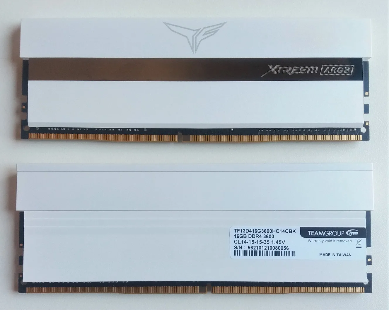 T-FORCE XTREEM ARGB WHITE DDR4-3600MHz 2x16GB Kit Review