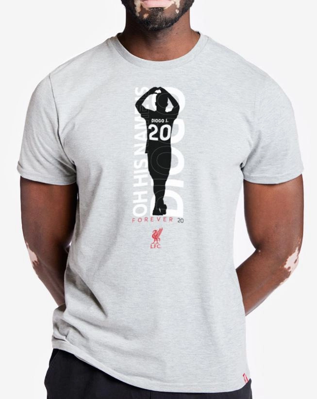 ディオゴ・ジョータ氏名義でLFC財団のプログラムに寄付された記念T