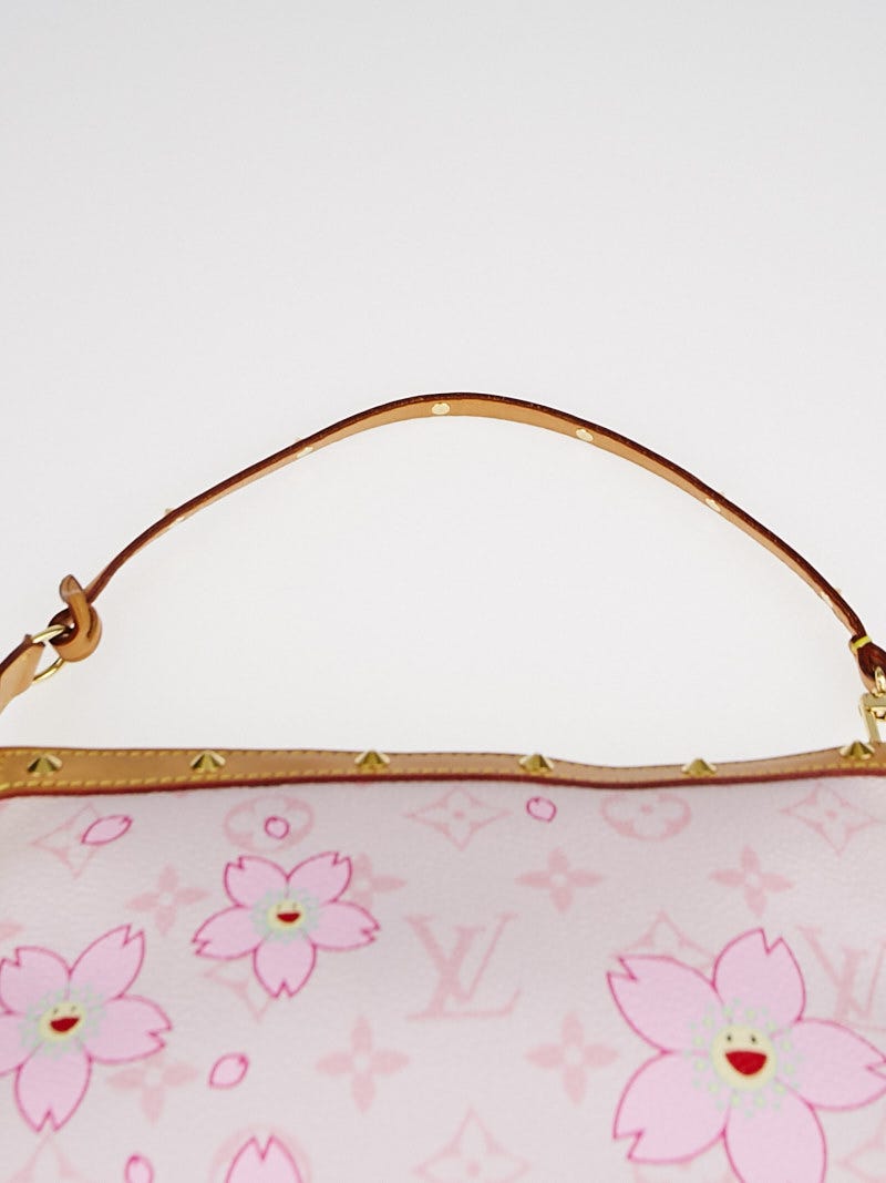 Louis Vuitton Limited Edition Pink Cherry Blossom Monogram Canvas