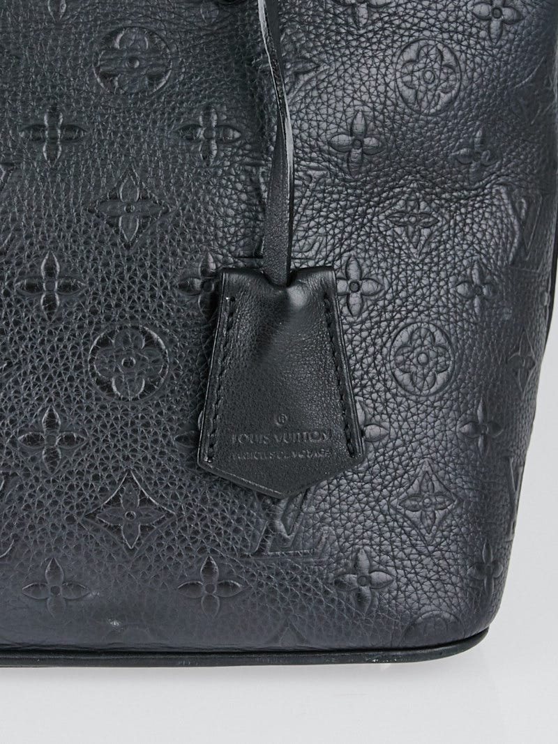 Louis Vuitton Limited Edition Black Monogram Revelation Lockit Bag