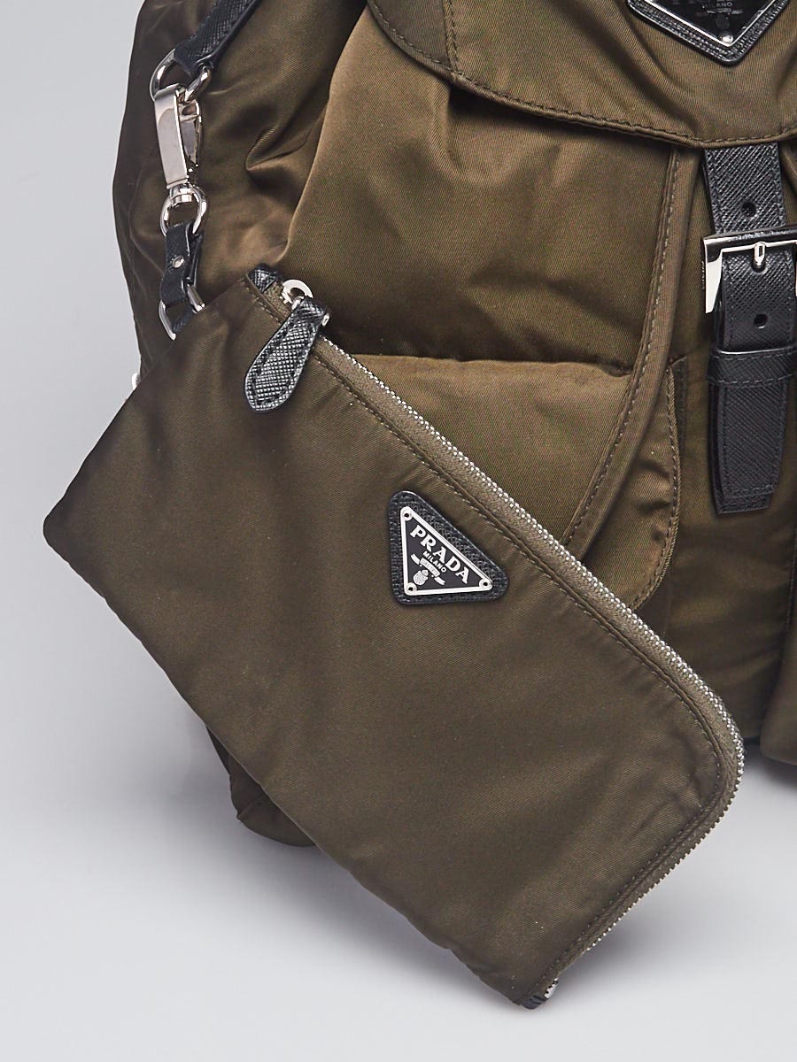 Prada Mimetico Vela Nylon Zainetto Backpack Bag 1BZ811 | Yoogi's
