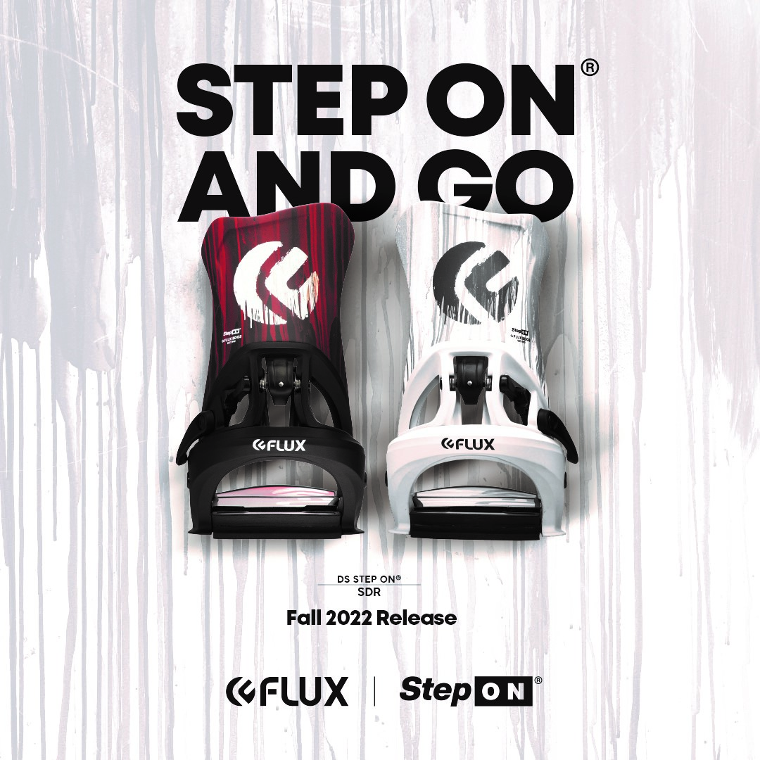 FLUXがバインディング初のBURTON「STEP ON®」とのライセンス契約締結