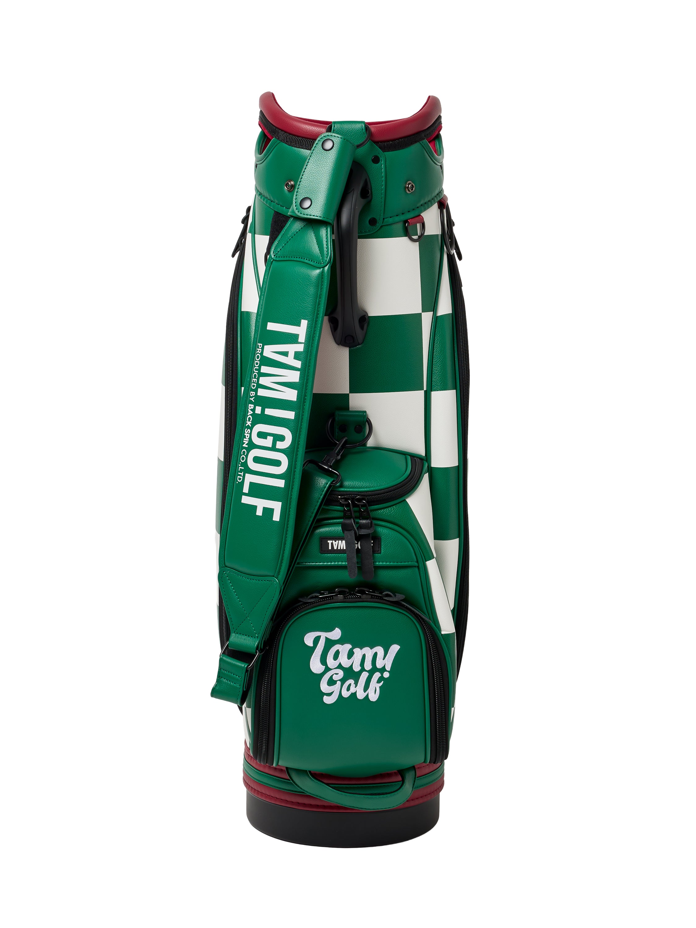 再入荷！【TAM!GOLF】CHECKER CART TYPE CADDIE BAG(TGBD01C101