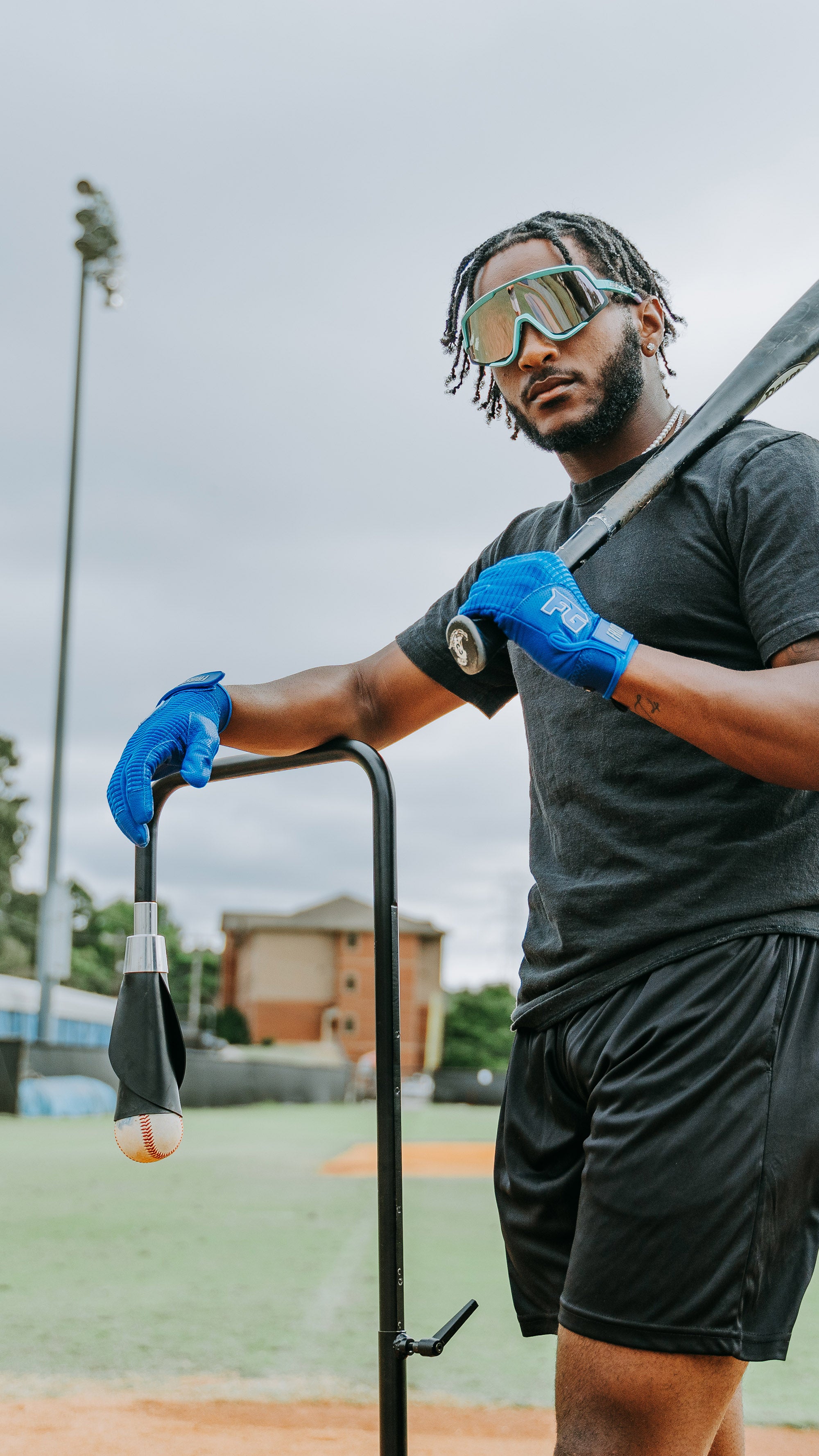 バックスピンティー back spin Tee 竹バット付 ティバッティング