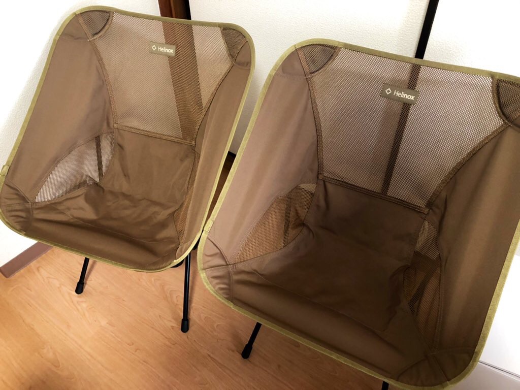 Helinox（ヘリノックス）の「チェアワンL（コヨーテタン）」を購入して