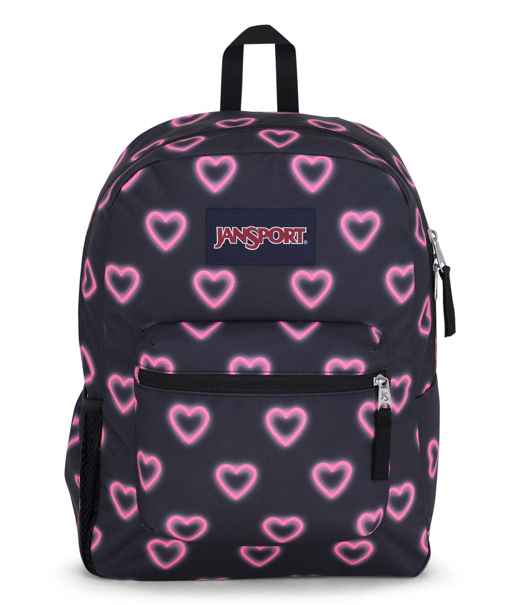 CROSS TOWN HAPPY HEARTS BLACK - BackpacksTT