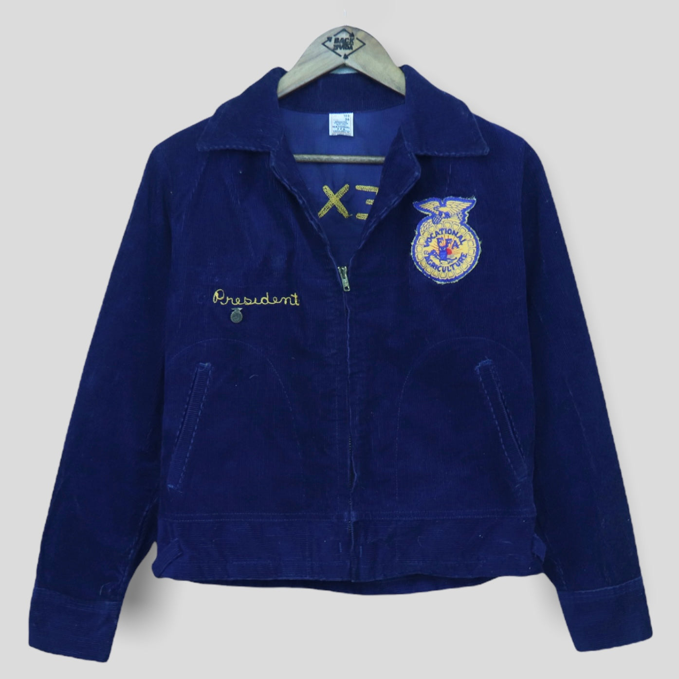 90s Texas FFA Corduroy jacket – backtovida