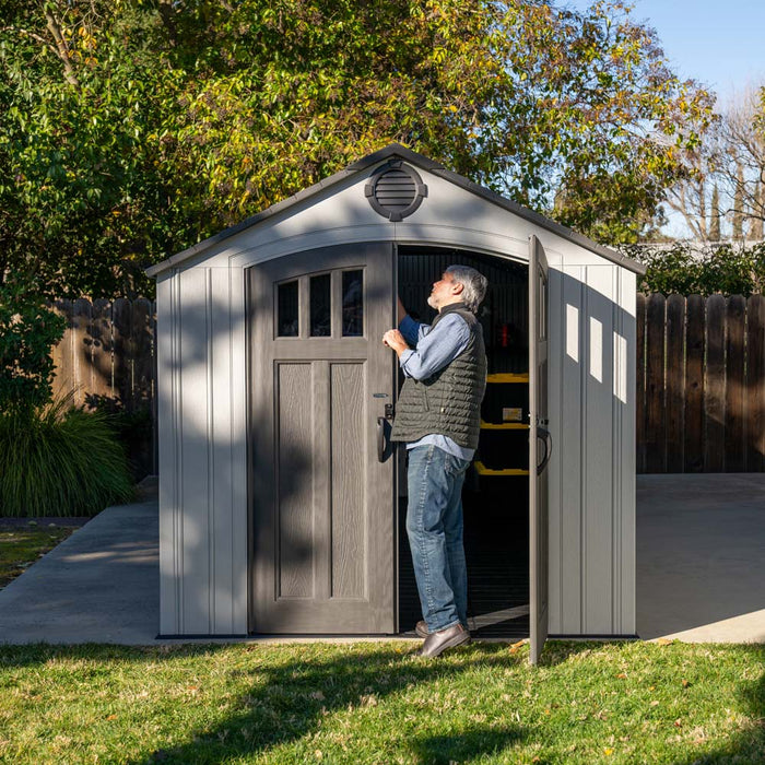 Lifetime 8x20 Outdoor Shed | Spacious, Low-Maintenance Backyard