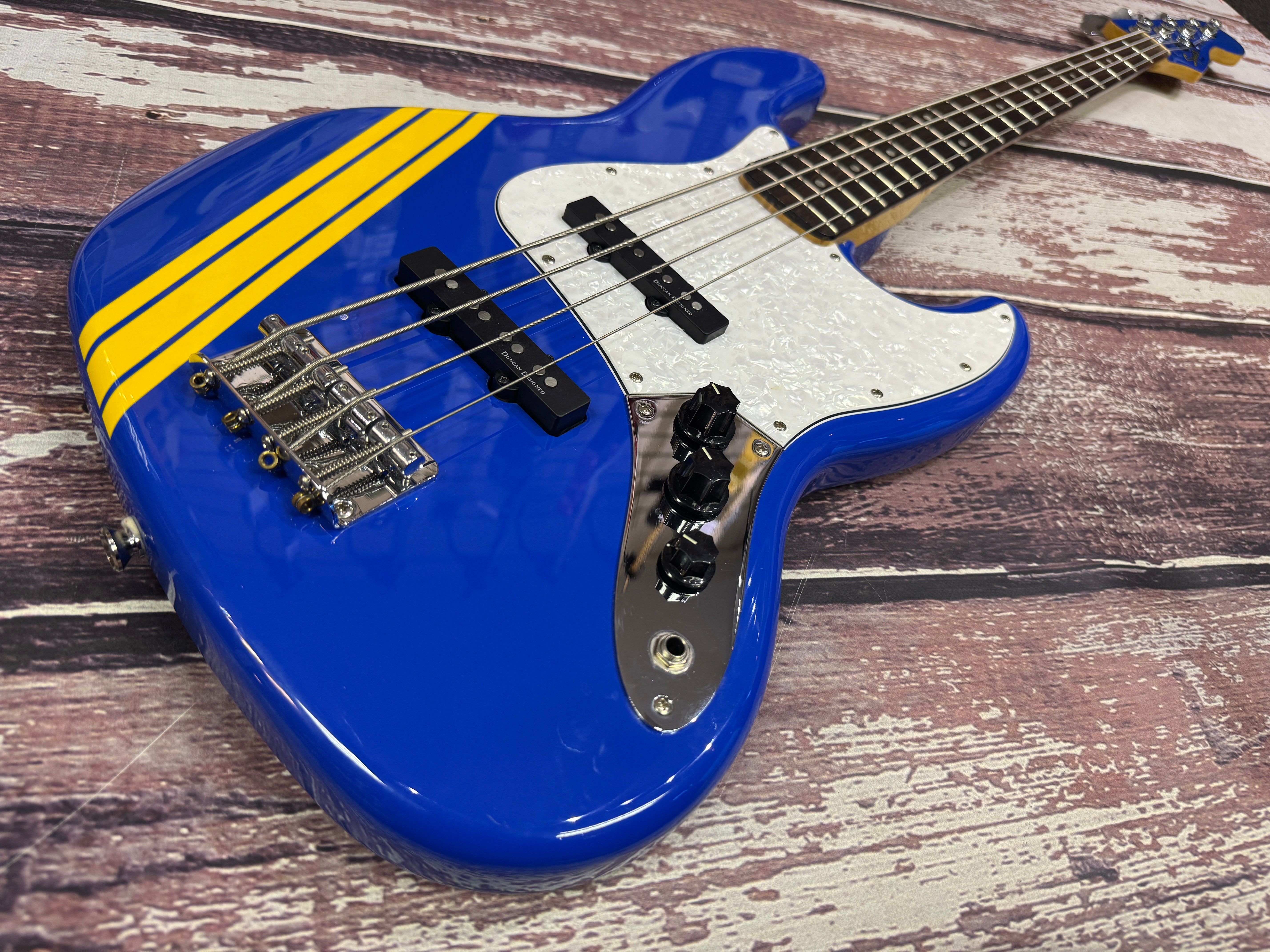 Squier Tomomi Jazz bass, Sky Blue 