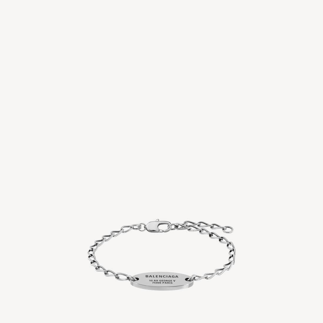 Everyday ブレスレット で アンティークシルバー | Balenciaga JP