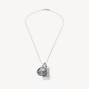 Horoscope Gemini Necklace in Gold/silver | Balenciaga US
