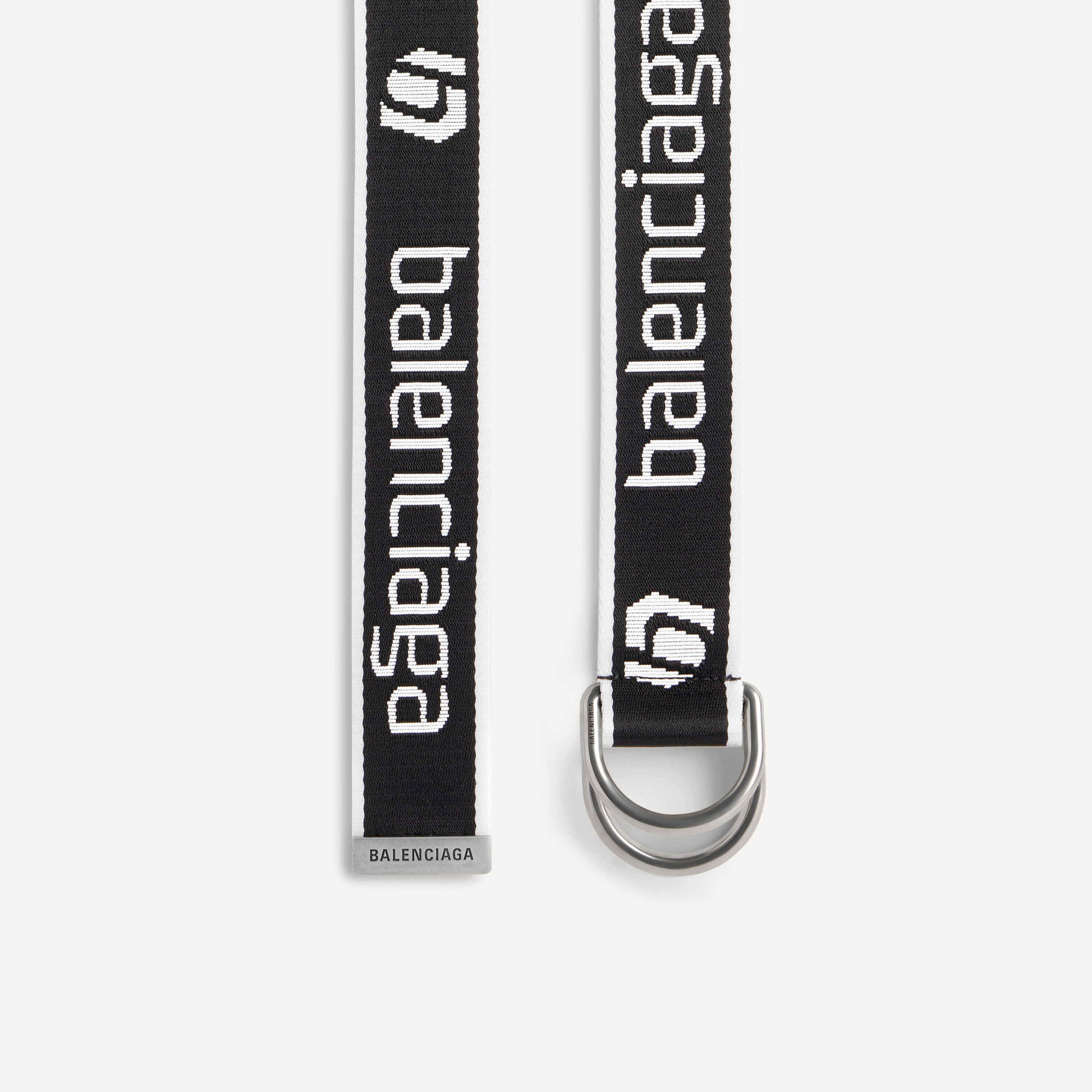 ブラック/ホワイト の メンズ D Ring ベルト | Balenciaga JP