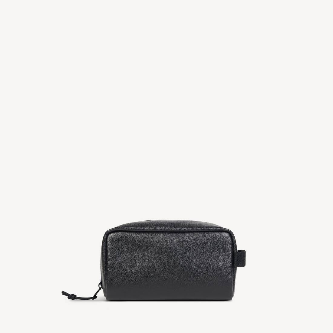 Men's Explorer Toiletry Pouch in Black | Balenciaga US