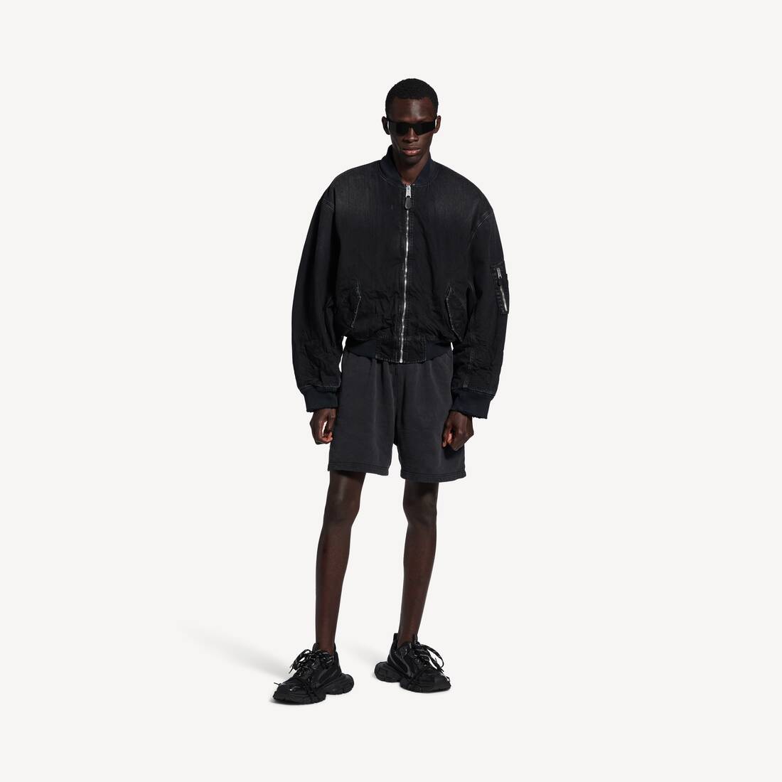 ブラック の メンズ Standard デニム Bomber | Balenciaga JP