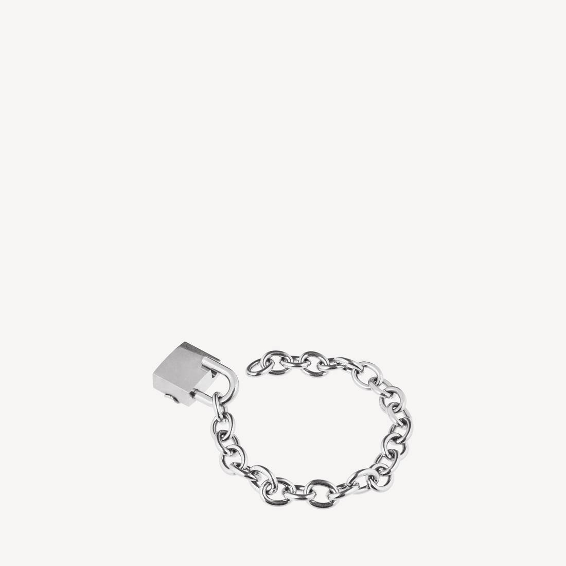 Bb Padlock ブレスレット で シルバー/アンティークシルバー