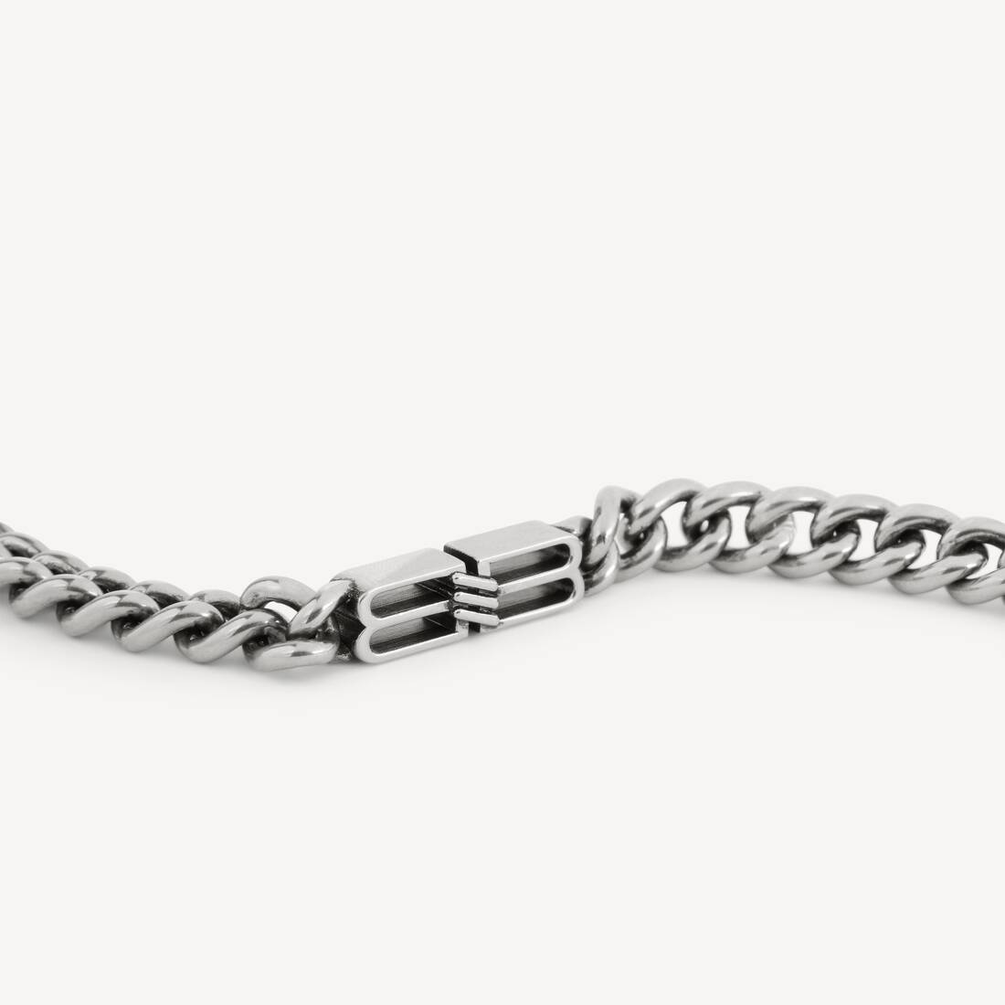 アンティークシルバー の メンズ Bb Icon Thin グルメットブレスレット