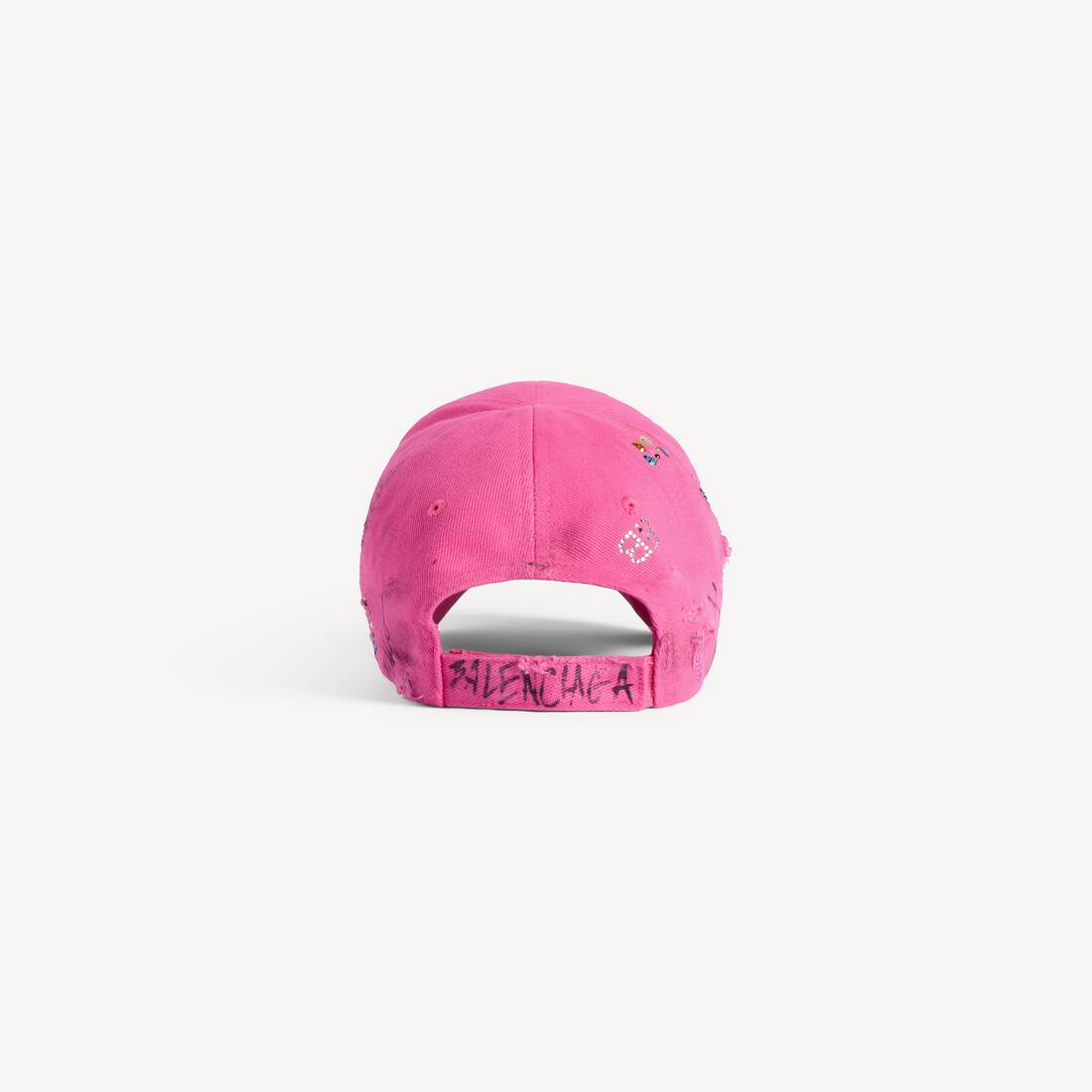Men's Upcycled Cap in Pink | Balenciaga US