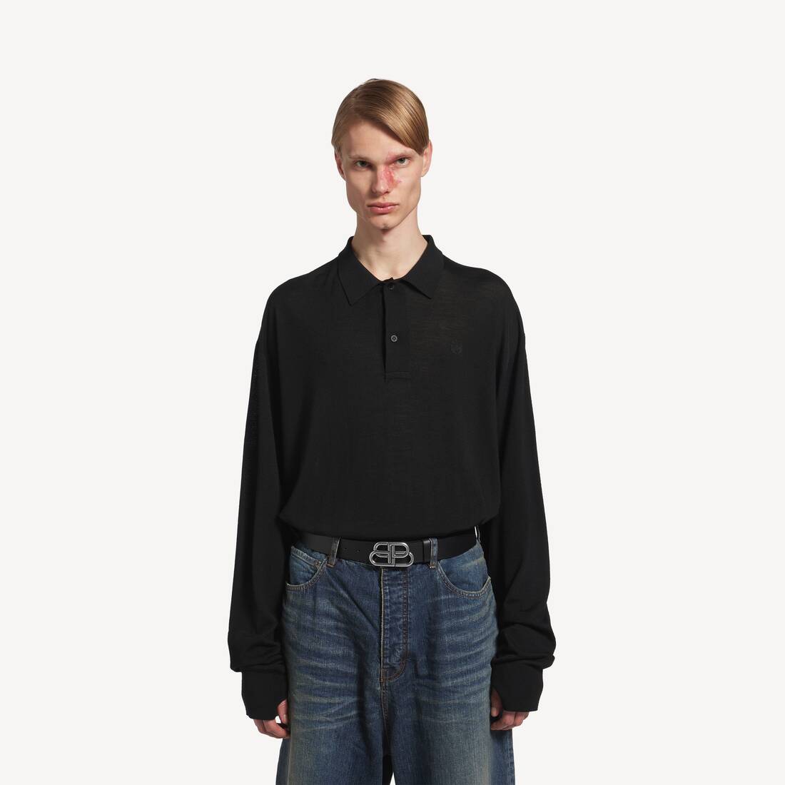 Bb ラージ ベルト で ブラック | Balenciaga JP (バレンシアガ）