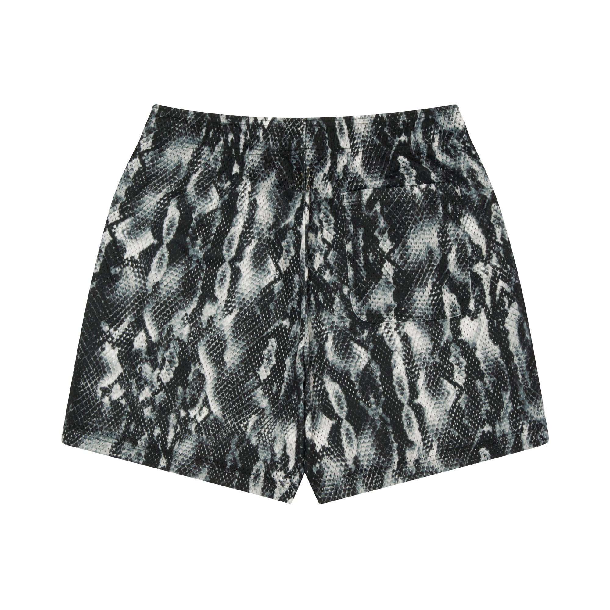 Snake Mesh Zip Shorts (black) – ballaholicオンラインショップ