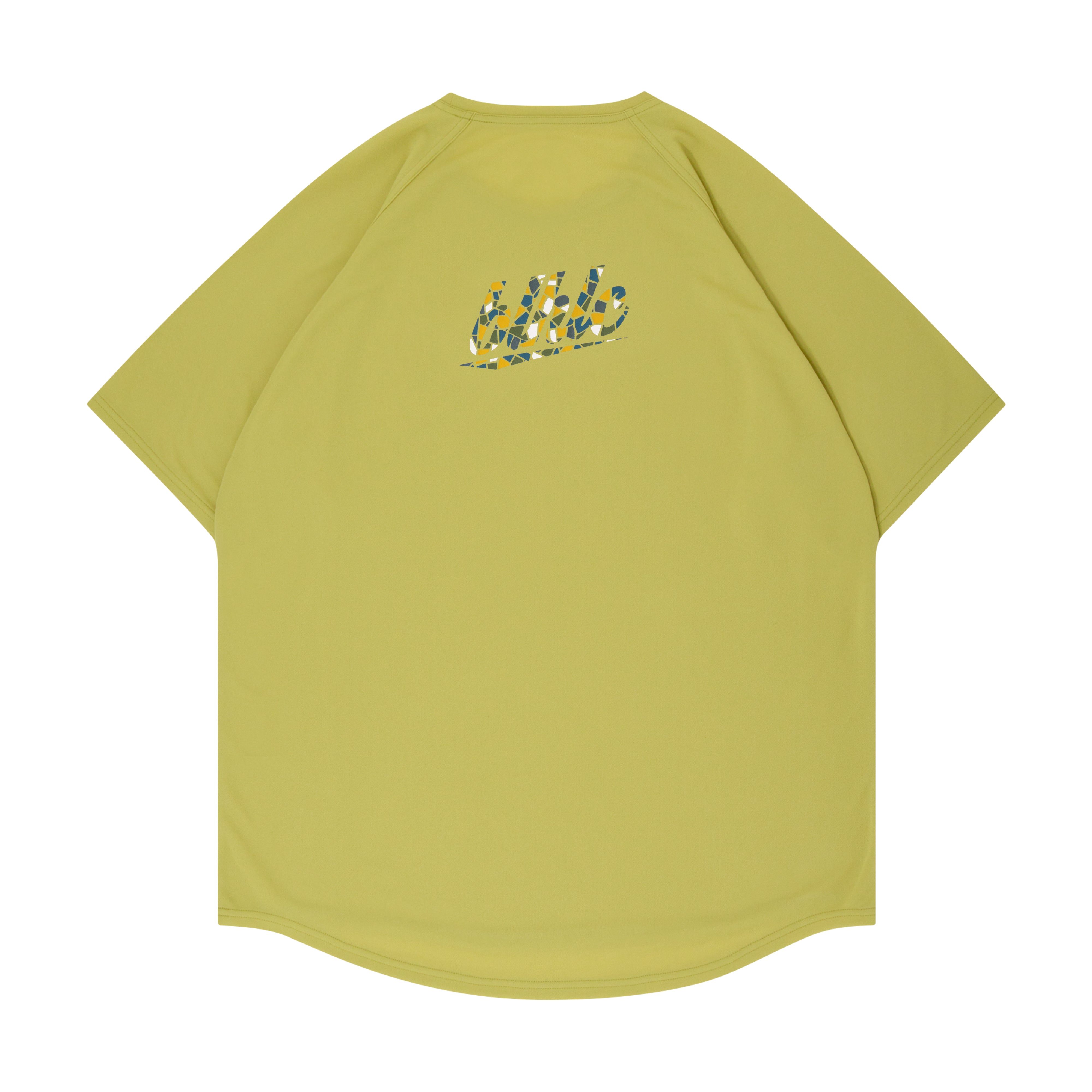 blhlc Back Print Cool Tee (beige/snowy ivory mosaic) – ballaholic