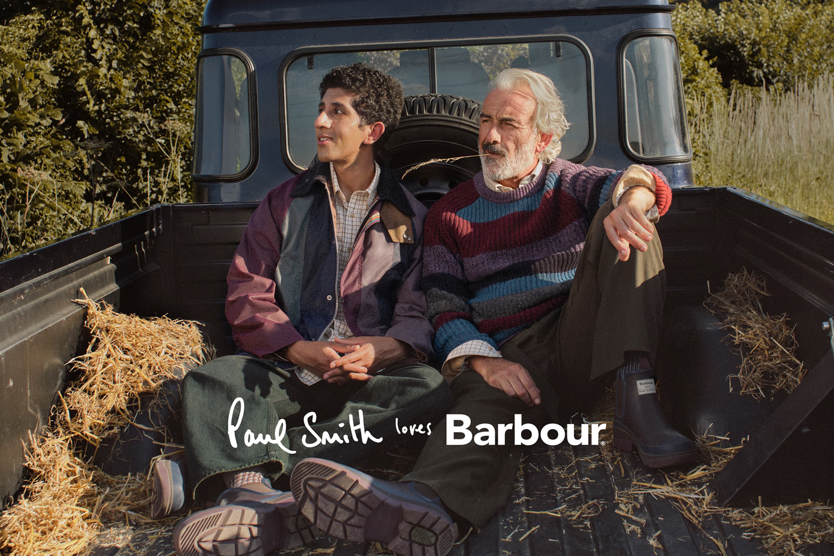 バブアーとポールスミスによるコラボレーションアイテムがローンチ