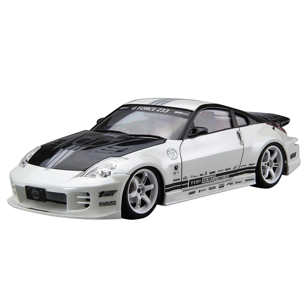 Aoshima: Nissan (2005) Top Secret Z33 Fairlady Z 1/24 Scale Model