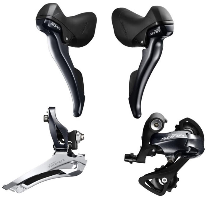 2x9 Speed] Shimano Sora R3000 Series Groupset – Barquebike