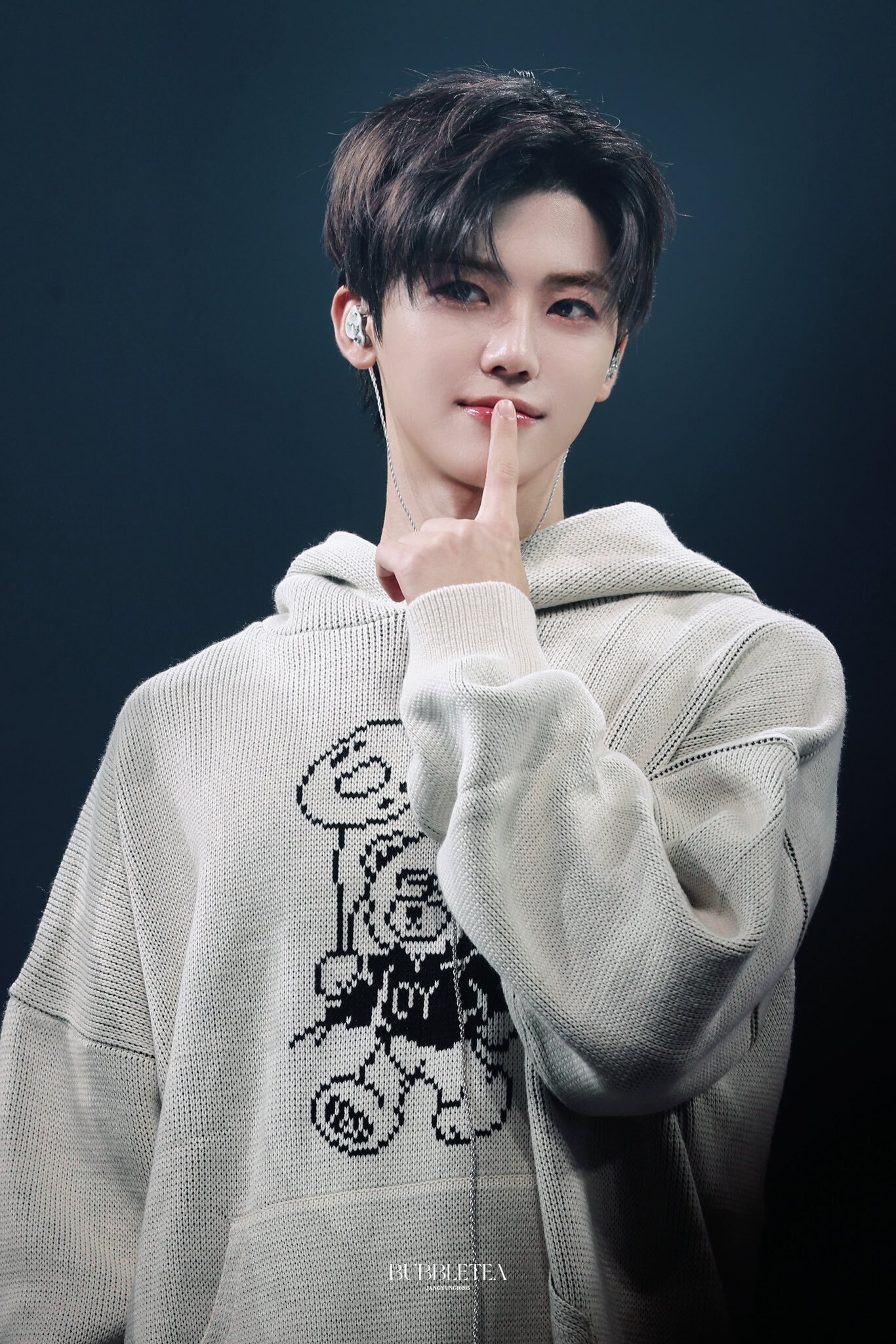 ☆NCT DREAM ジェミン着用！！【OY】BALLOON ODOLLY KNIT HOODIE