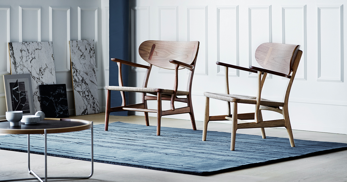 CH22 ウォルナット ナチュラル ペーパーコード（オイル仕上）［カール