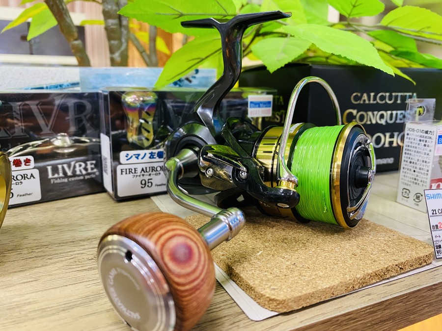 STUDIO OCEAN MARK HN AG37/S ウッドハンドルノブ | Fishing Tackle